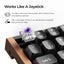 Keychron K4 HE K4H-F1 Black / Wireless / Hot-swap / Hall Effect Magnetic keyboard / RGB / Gateron Double-Rail Magnetic Nebula Switch