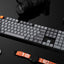 Keychron K5 MAX ANSI Full Size Layout 104 Key - Full Assembled Brown Switch White Led - Low Profile Gateron Mechanical Wireless