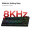 Keychron C3 Pro 8K QMK C3PX-H1 / Wired / Hot-swap / 8k Pooling Rate / Mechanical Keyboard / RGB / Super Red Switch