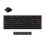 Keychron K1 Ultra 8K K1U-H3 Black / Wireless / Hot-swap / 8k Pooling Rate / Mechanical keyboard / RGB / Keychron Milk Pom Switch - Brown