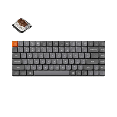 Keychron K3 Max QMK/VIA Wireless RGB Custom Mechanical Keyboard Brown Switch