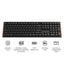 Keychron K5 Ultra 8K K5U-H3 Black / Wireless / Hot-swap / 8k Pooling Rate / Mechanical keyboard / RGB / Keychron Milk POM Switch - Brown