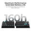 Keychron Q11 Ultra 8K  Wireless Q11U-M1 Black / Wireless / Hot-swap / 8k Pooling Rate / Mechanical keyboard / RGB / Keychron Silk POM Switch - Red