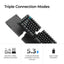 Keychron Q11 Ultra 8K  Wireless Q11U-M1 Black / Wireless / Hot-swap / 8k Pooling Rate / Mechanical keyboard / RGB / Keychron Silk POM Switch - Red