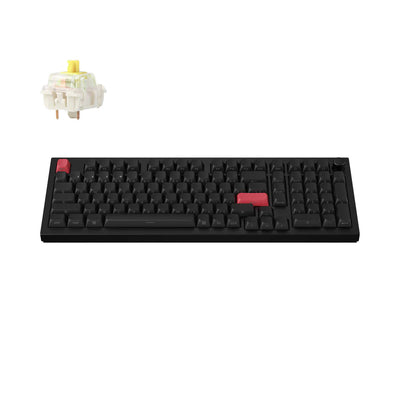 Keychron Q5 Max QMK/VIA Wireless Custom Mechanical Keyboard Side-Printed Banana Switch