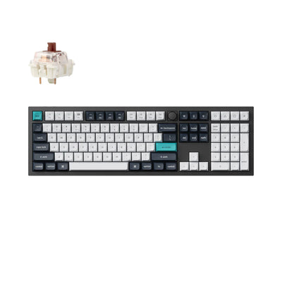 Keychron Q6 Max QMK/VIA Wireless Custom Mechanical Keyboard Brown Switch