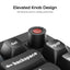 Keychron V1 8K V1W-D4 Black / Wired / Hot-swap / 8k Pooling Rate / Mechanical keyboard / RGB / Keychron Super Banana Switch