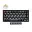 Keychron V1 8K V1W-D4 Black / Wired / Hot-swap / 8k Pooling Rate / Mechanical keyboard / RGB / Keychron Super Banana Switch
