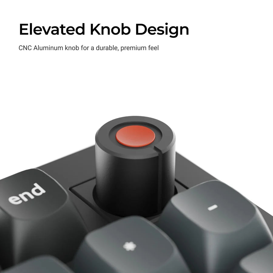 Keychron V5 8K QMK V5W-D3 Black / Wired / Hot-swap / 8k Pooling Rate / Mechanical keyboard / RGB / Keychron Super Brown Switch