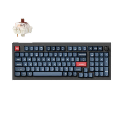Keychron V5 Max QMK/VIA Wireless Custom Mechanical Keyboard Brown Switch