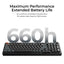 Keychron V5 Ultra 8K V5U-D3 Black / Wireless / Hot-swap / 8k Pooling Rate / Mechanical keyboard / Keychron Silk POM Switch - Brown