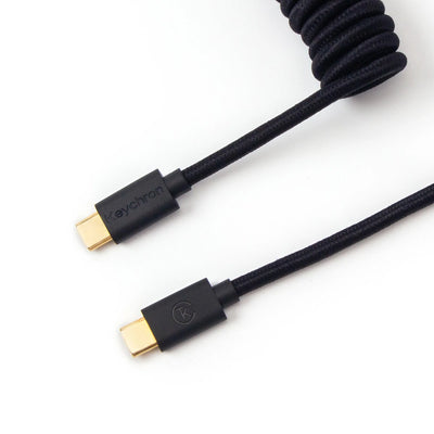Keychron Coiled Type C Cable-Black