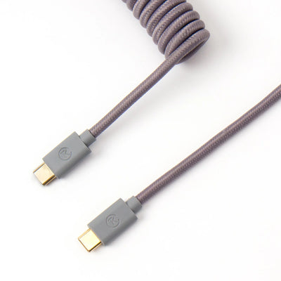 Keychron Coiled Type C Cable-Grey