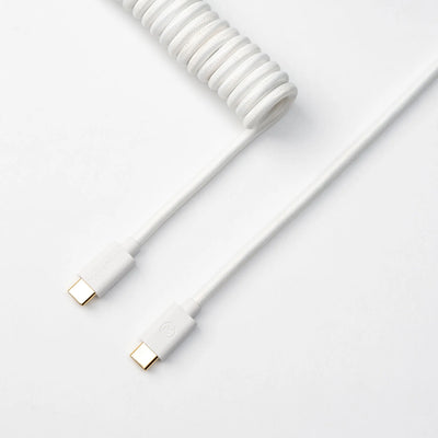 Keychron Coiled Type C Cable-White