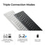 Keychron B5P-K8 Ivory White / Wireless / Ultra-slim keyboard