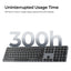 Keychron B5P-K1 Space Gray / Wireless / Ultra-slim keyboard