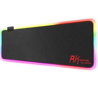 Royale Kludge RK MP834 Gaming Mouse Pad / Black / velika podloga za miša sa RGB osvetljenjem / Crna /  800 × 300 mm XL