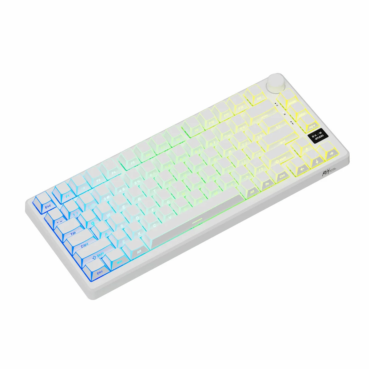 Royale Kludge RK-M75 Aurora / Wireless / Cream linear switch / Hot-Swap / 8 Khz pooling