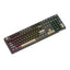 Royale Kludge RK R108 / Wired / Mechanical Linear Creamy Switch / Hot-Swap / RGB / Knoob