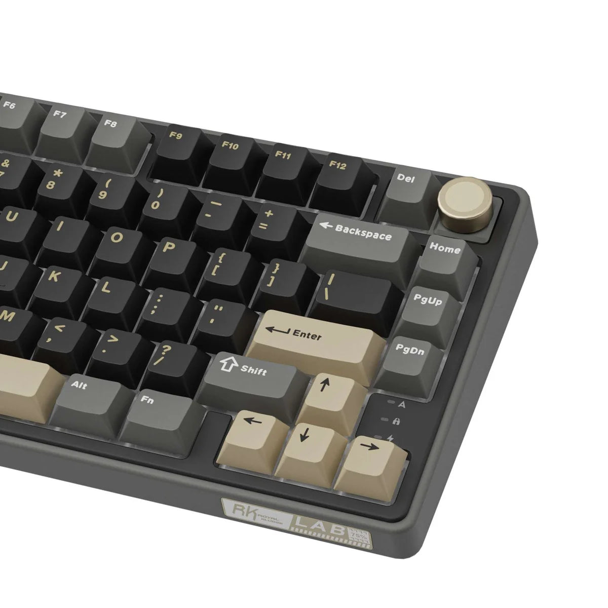 Royale Kludge R75 Pro Phantom / Wireless / Mechanical Linear Cream Switch / Hot-Swap