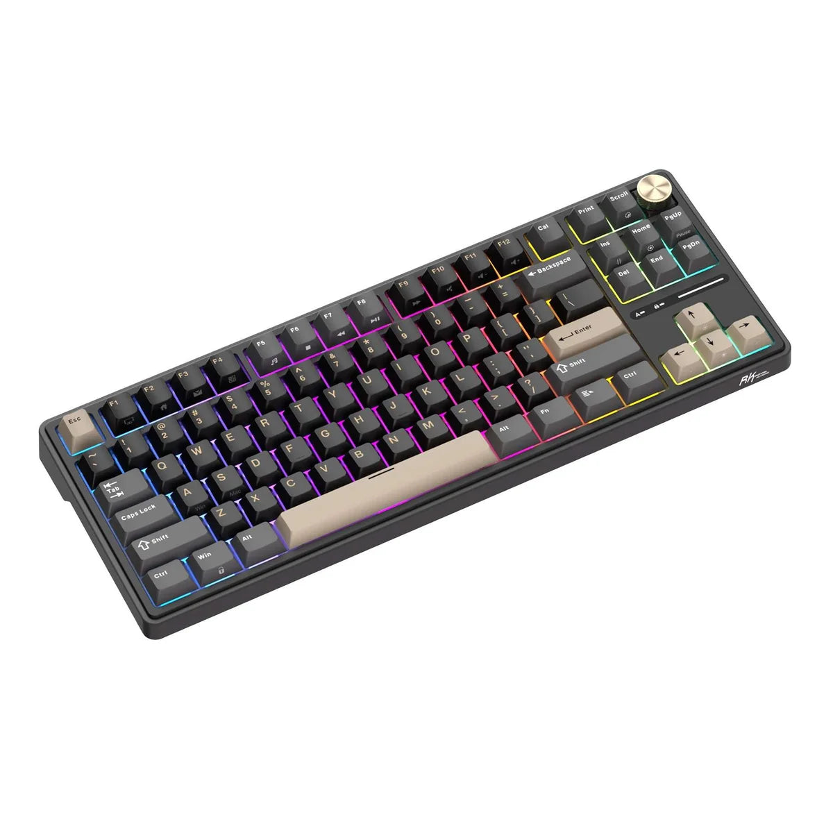 Royale Kludge R87 Pro Phantom / Wired / Mechanical Linear Creamy Switch / Hot-Swap / QMK/VIA