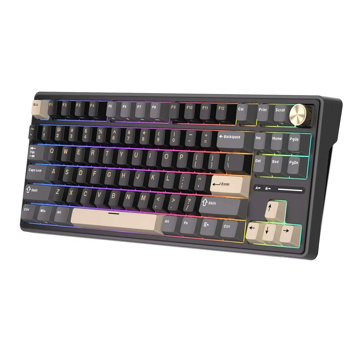 Royale Kludge R87 Pro Phantom / Wired / Mechanical Tactile Brown Switch / Hot-Swap / QMK/VIA
