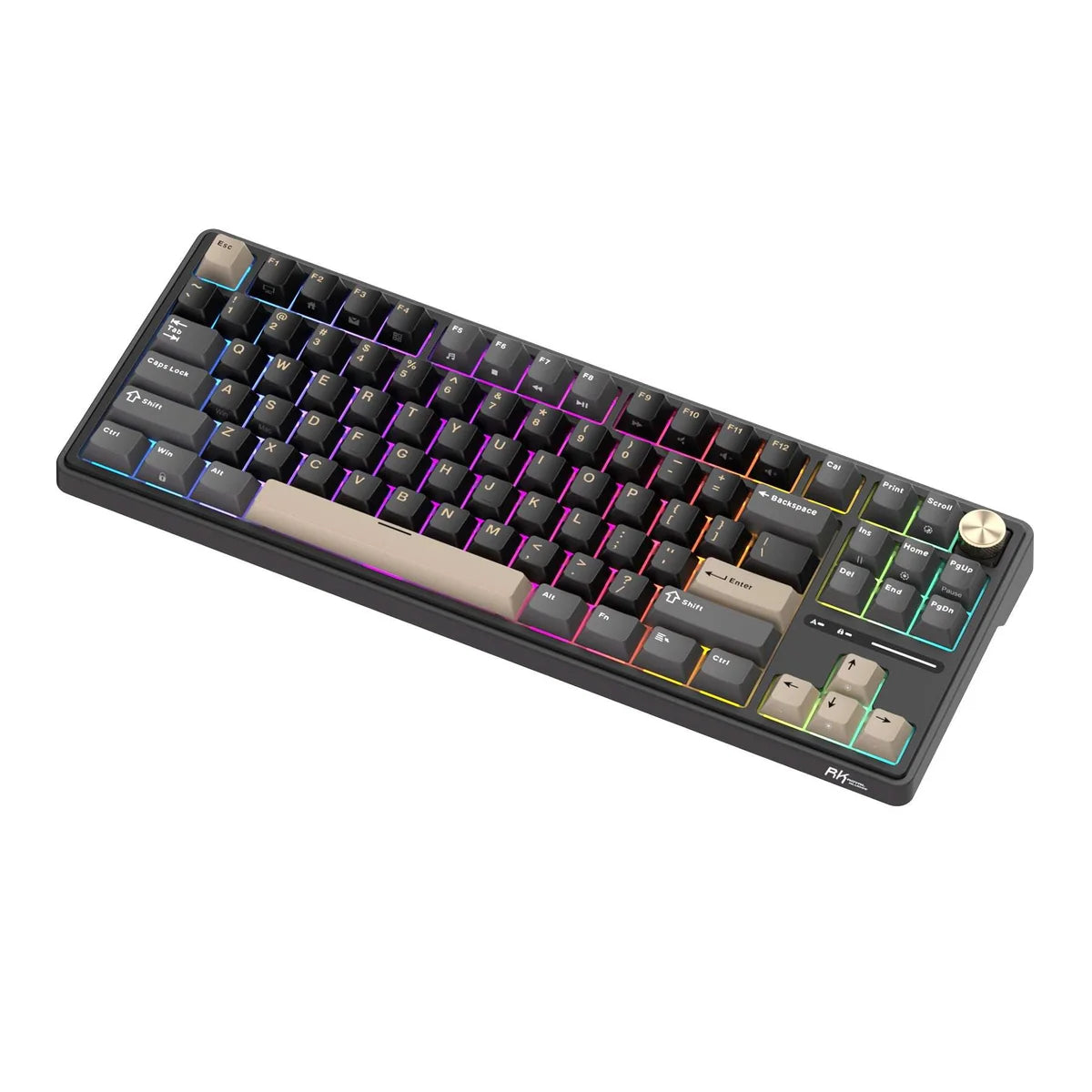 Royale Kludge R87 Pro Phantom / Wired / Mechanical Linear Creamy Switch / Hot-Swap / QMK/VIA