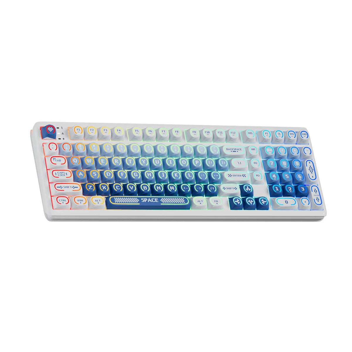 Royale Kludge RK R99 Halo / Wireless / Mechanical Linear Cream Switch / Hot-Swap / 8K Pooling Rate