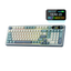 Royal Kludge S98 96% Bežična Mehanička Tastatura, RGB, Hot-Swap,Boja "Light Cloud", Braon Prekidači