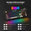 ROYAL KLUDGE N99 Phantom Cream Switch RGB Tri-mode Hot Swappable Mechanical Keyboard