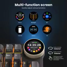 ROYAL KLUDGE N99 Phantom Cream Switch RGB Tri-mode Hot Swappable Mechanical Keyboard