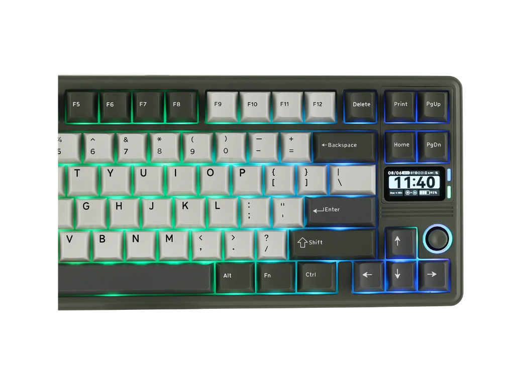 EPOMAKER RT85 Green White Blue Creamy Jade Switch