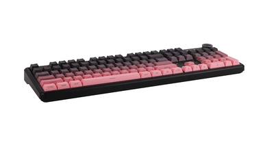 AULA F108 Pro Black Pink GreywoodV3 Switch Shine-through side printed Hot Swap Wireless