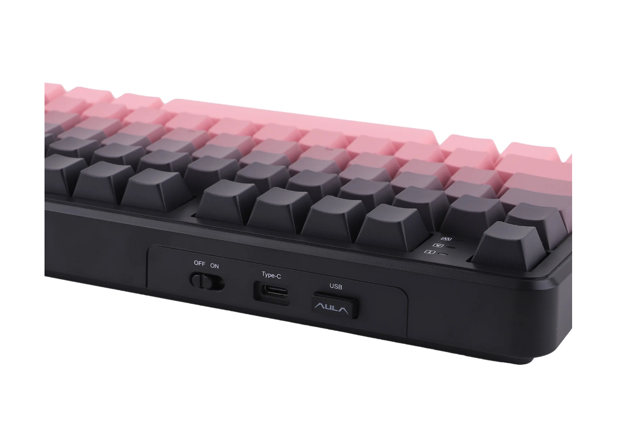 AULA F108PRO Black Pink GreywoodV3 Switch