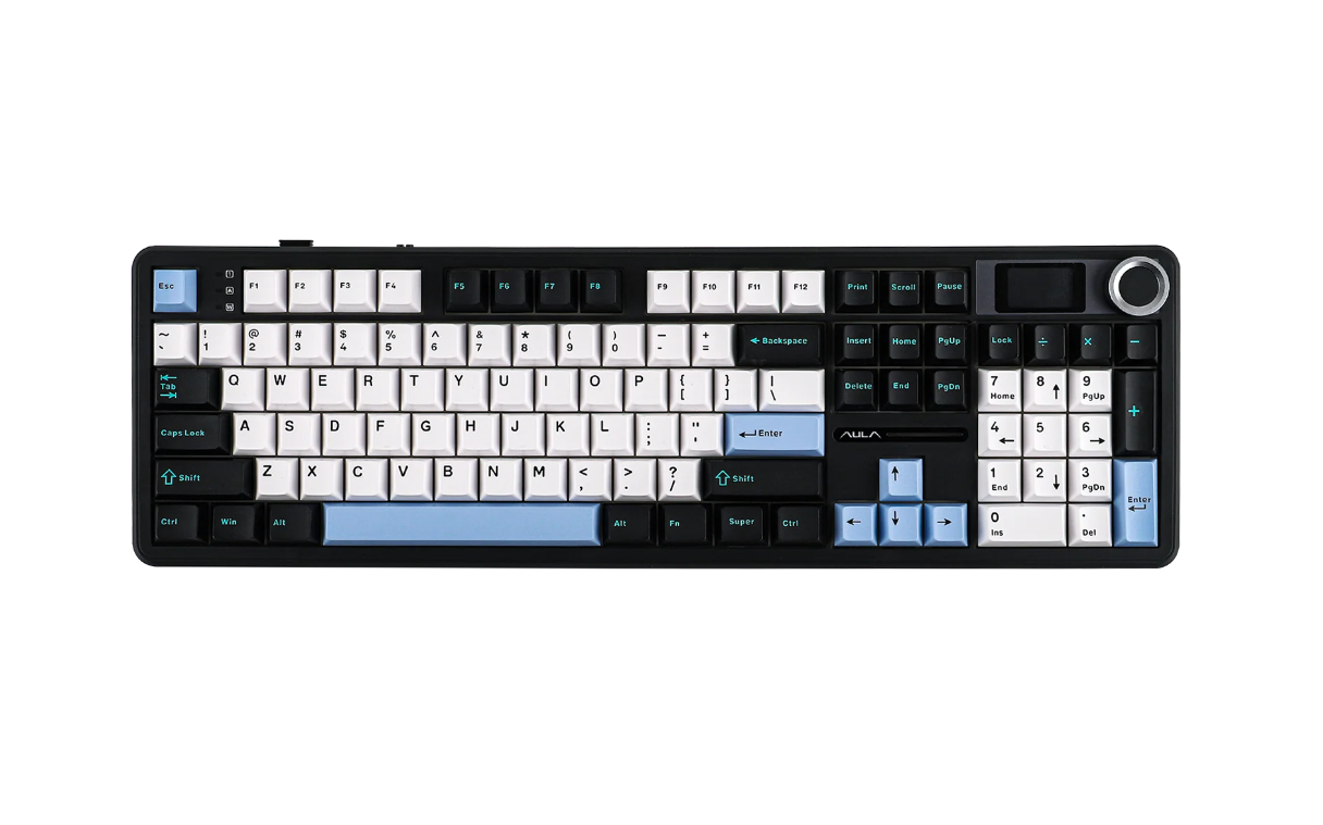 AULA F108PRO Black Blue Reaper Switch