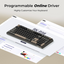 K ROYAL KLUDGE R98 Pro Phantom Wired Mechanical Keyboard, 96% RGB Backlit Hot Swappable Beige Switch