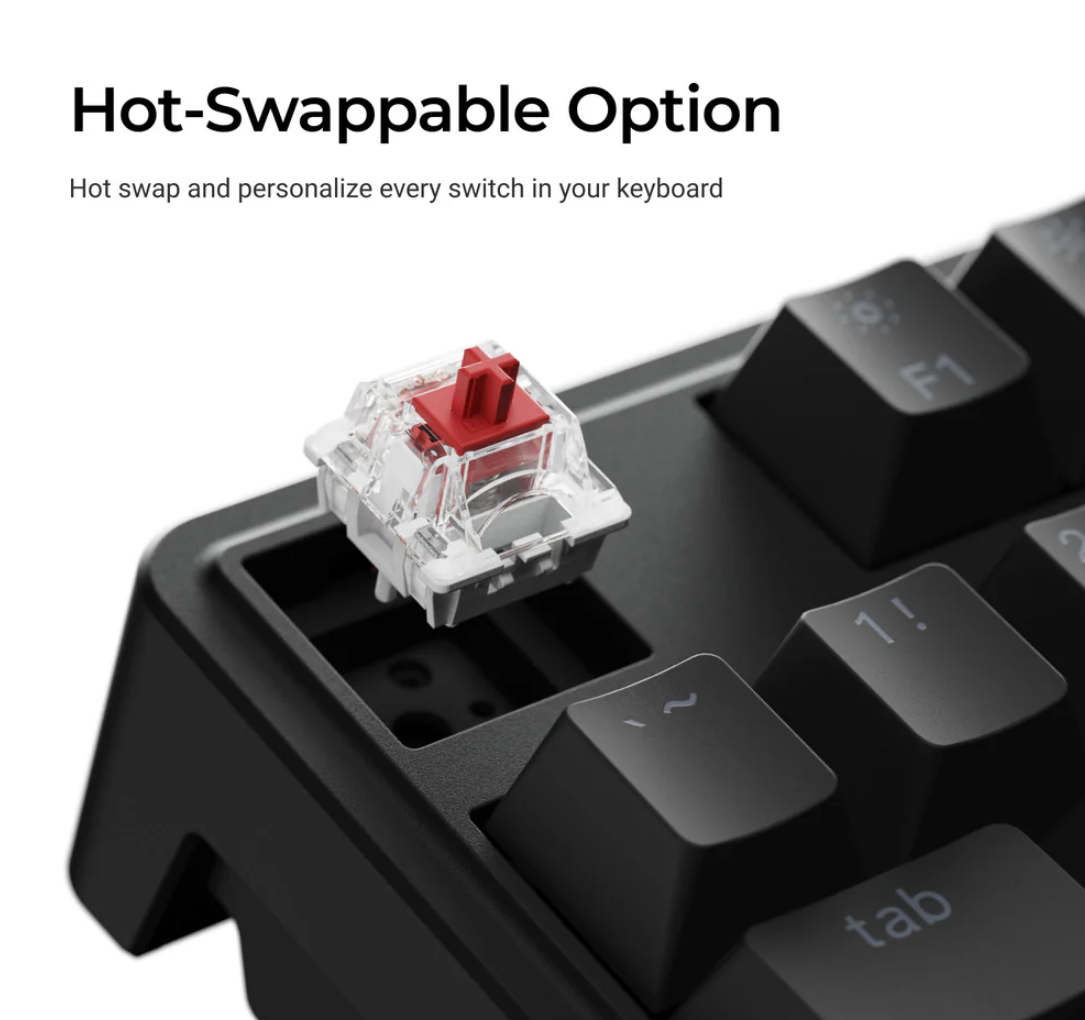 Keychron C3 Pro 8K QMK Wired Custom Mechanical Keyboard Banana Switch Hot-swap C3P-H4