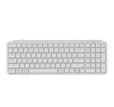 Keychron B2 Pro White Ultra-Slim Wireless Keyboard B2P-K8