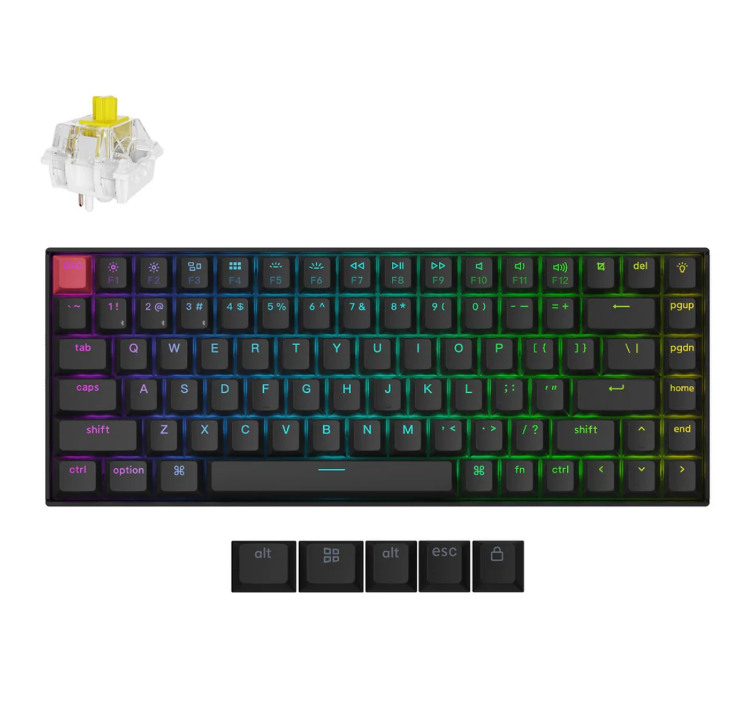 Keychron K2 QMK Wireless Mechanical Keyboard (Version 3) K2X-B4
