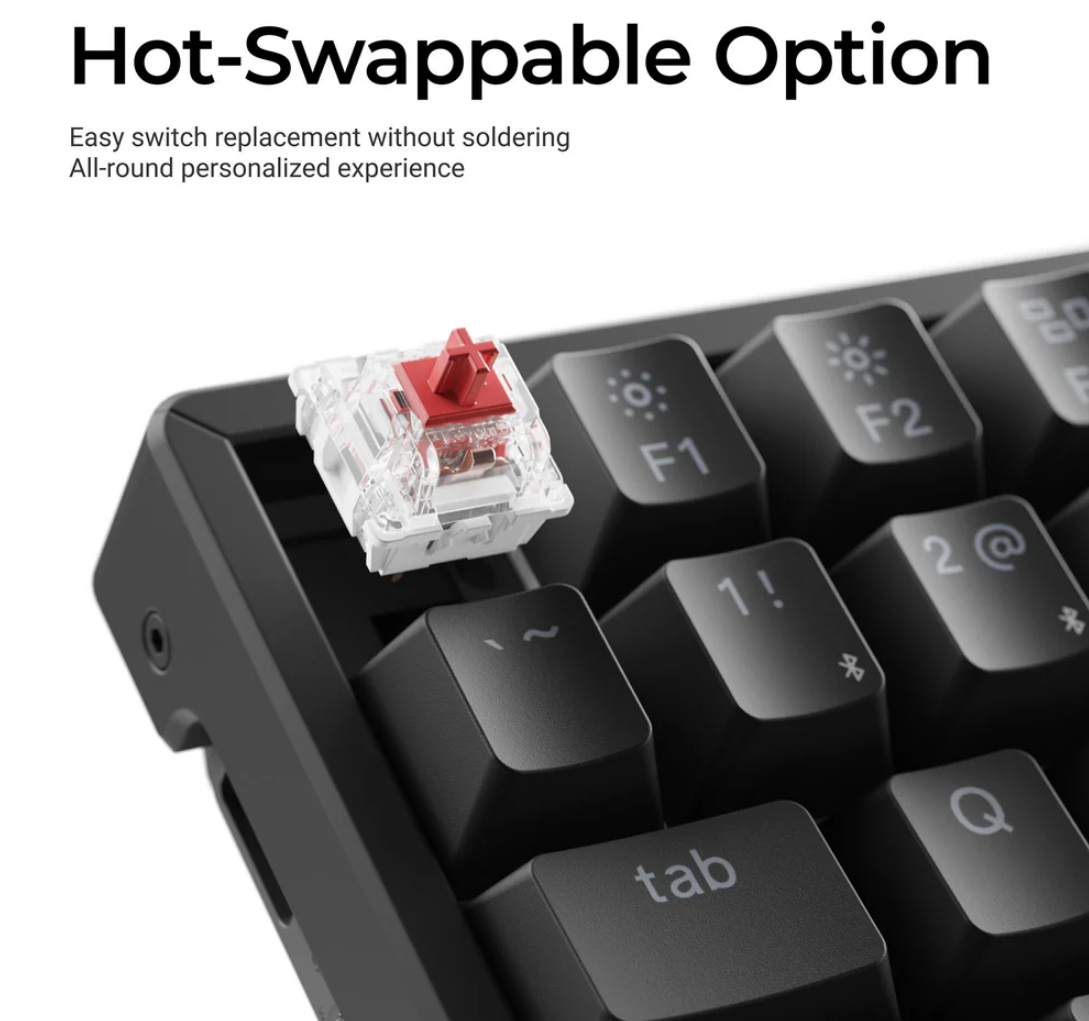 Keychron K2 QMK Wireless Mechanical Keyboard (Version 3) K2X-B4