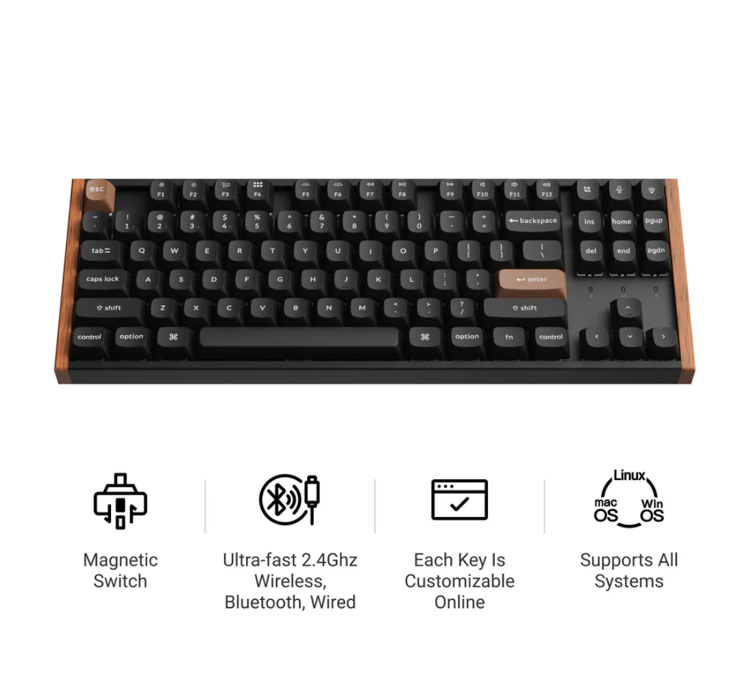 Keychron K8 HE Wireless Magnetic Switch Custom Keyboard Special Edition K8H-F1
