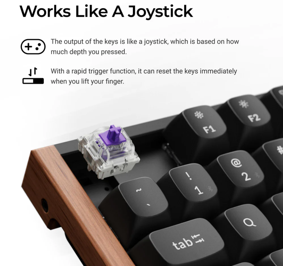 Keychron K8 HE Wireless Magnetic Switch Custom Keyboard Special Edition K8H-F1