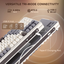 Royal Kludge RK-L98 Sandalwood Brown Tri-Mode RGB 101 Keys Hot Swappable Mechanical Keyboard  (Cream Switch)