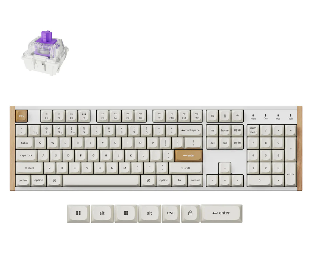 Keychron K10 HE Wireless Magnetic Switch Custom Keyboard K10H-Q1