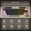 Royal Kludge RK L75 RGB Hot-Swappable Mechanical Keyboard Mocha Grey Cream Switch