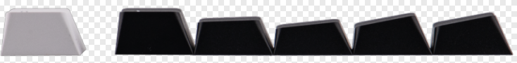 EPOMAKER TH85 Black White Creamy Jade Switch