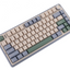 Aula F75 purple+beige+green/Linear reaper switch