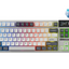 ROYAL KLUDGE S85 White Night Cloud Switch RGB Hot-Swappable Mechanical Keyboard