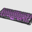 GravaStar Mercury V75 Lite 75% Hall Effect Magnetic Switch Gaming Keyboard Trasnparent Black/Hot-swap/Shine-through keycaps/Specialised magnetic switches compatible with ttc or gateron swap.
