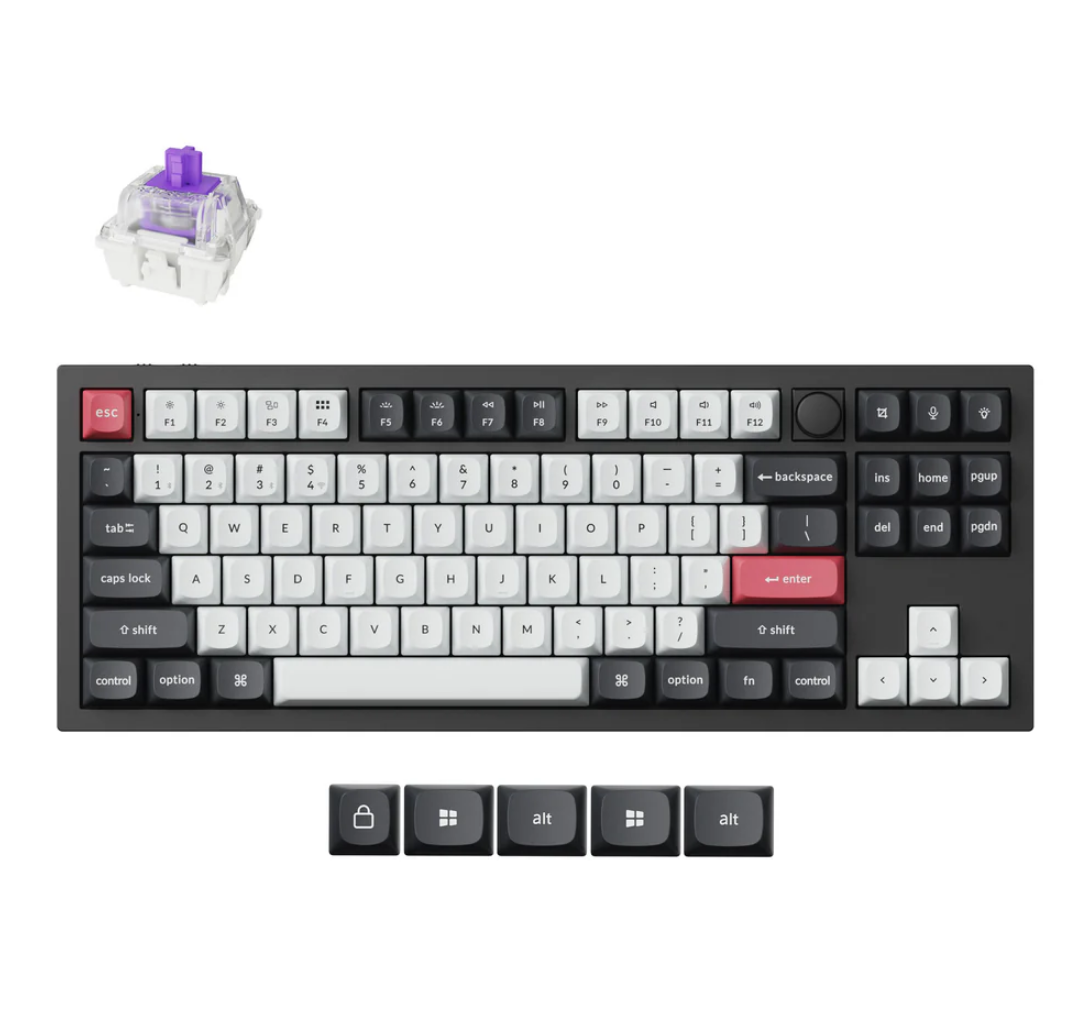 Keychron Q3 HE QMK Wireless Custom Keyboard Q3H-M1